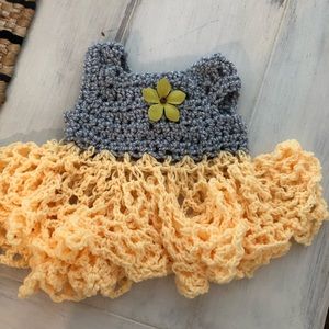 X small Handmade crochet dress